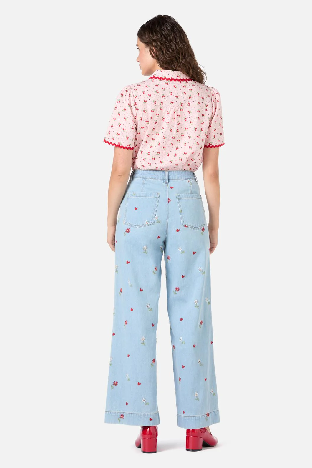 Holly Short Sleeve Blouse - Image 4