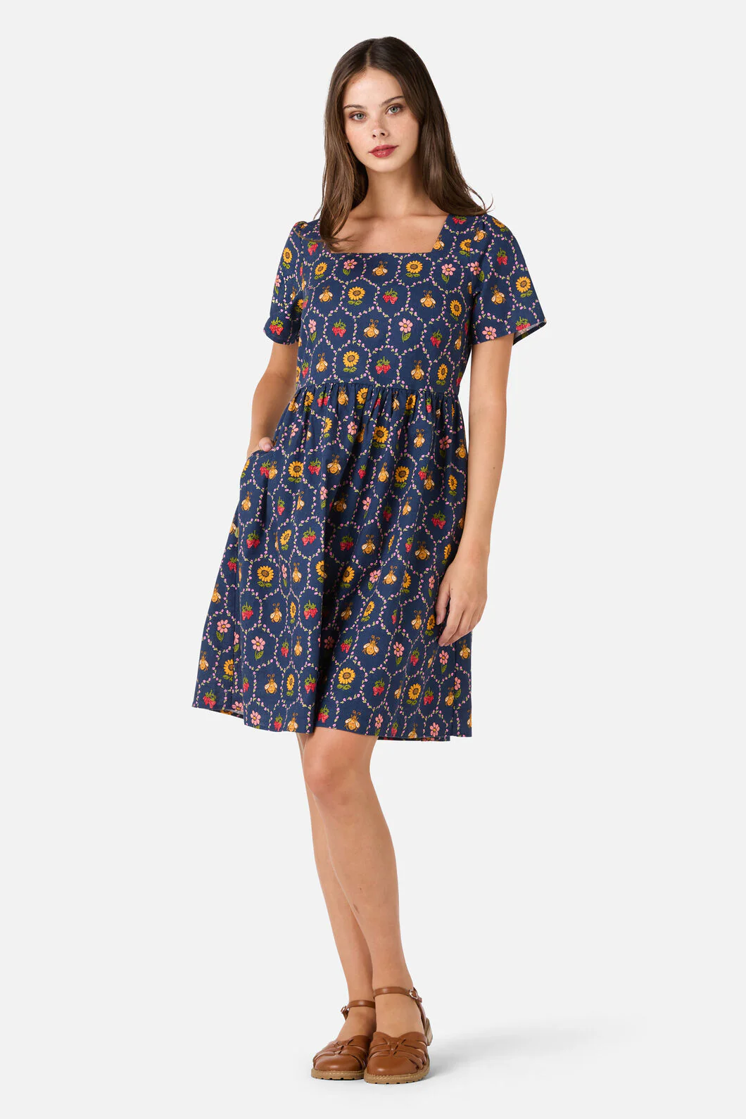Honey Bee Hive Mini Dress - Image 2