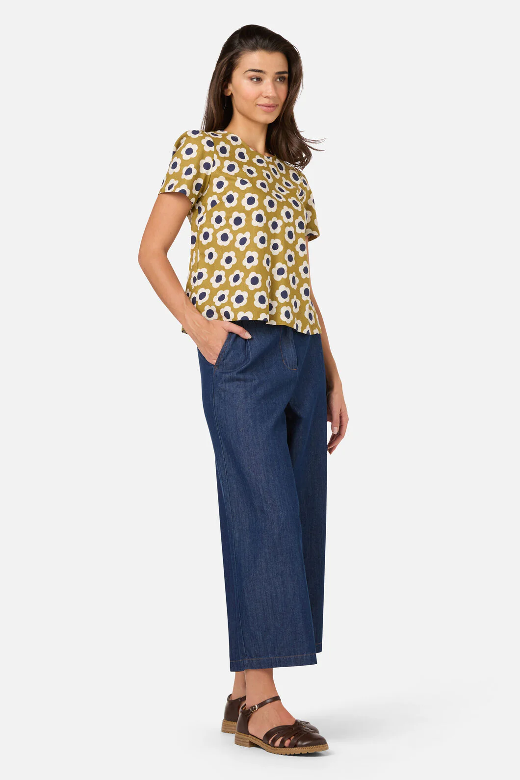 Janie 60'S Short Sleeve Top - Image 3