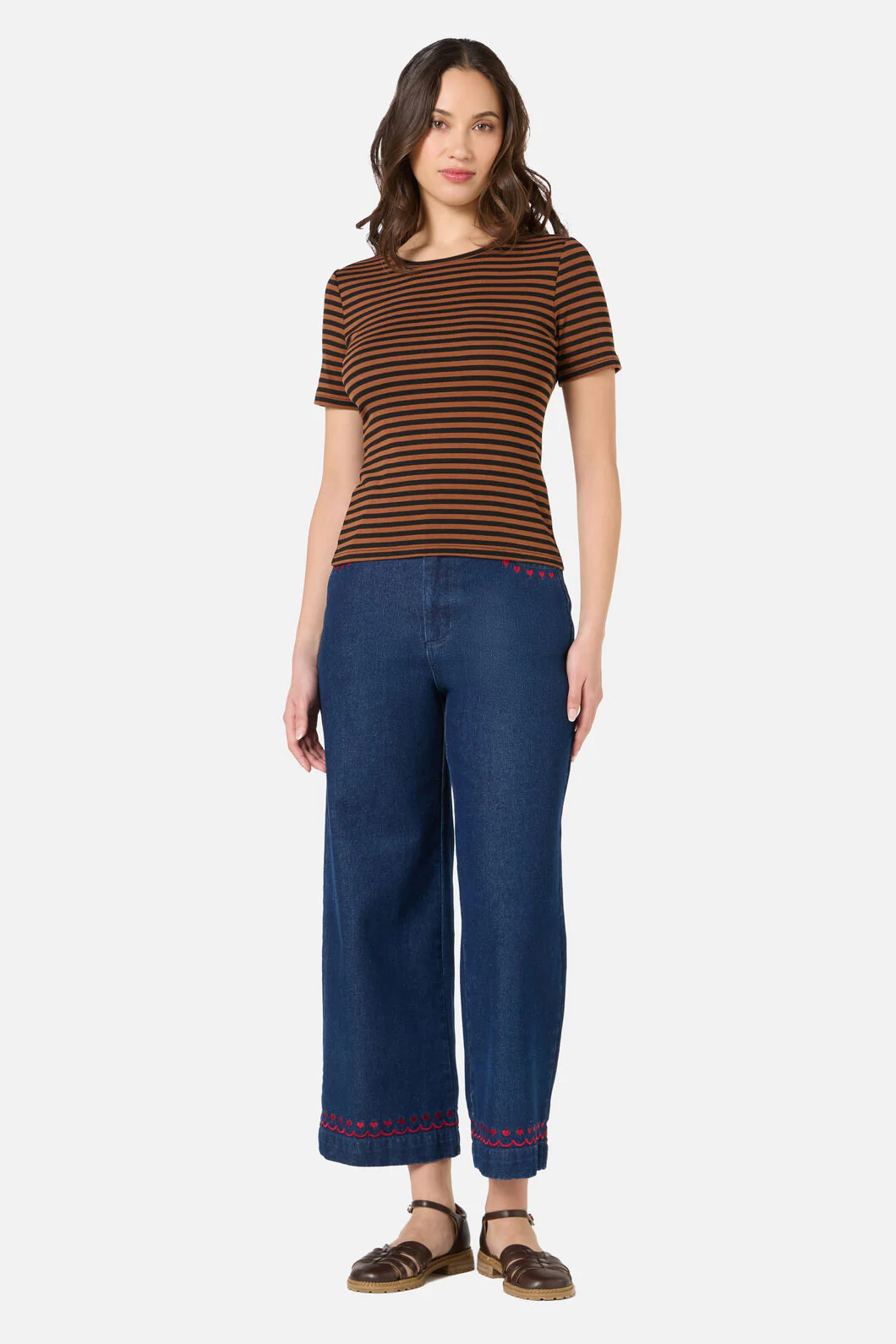 Jennifer Stripe Tee - Image 2
