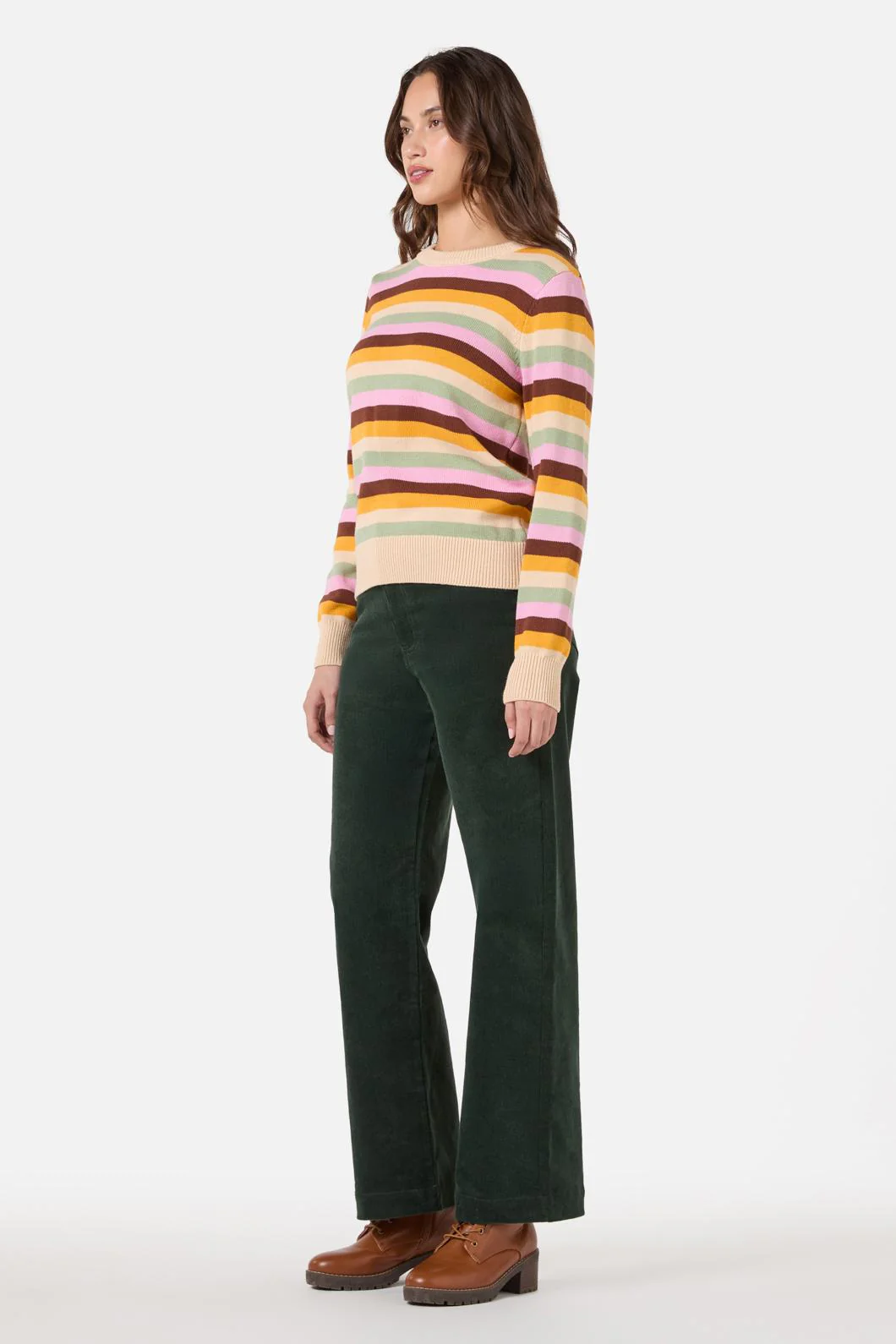 Jill Stripe Knit Jumper - Image 3