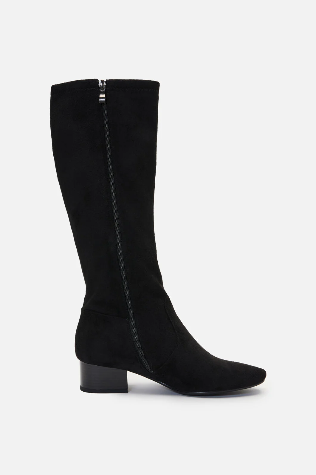 Knee High Faux Suede Boot - Image 8