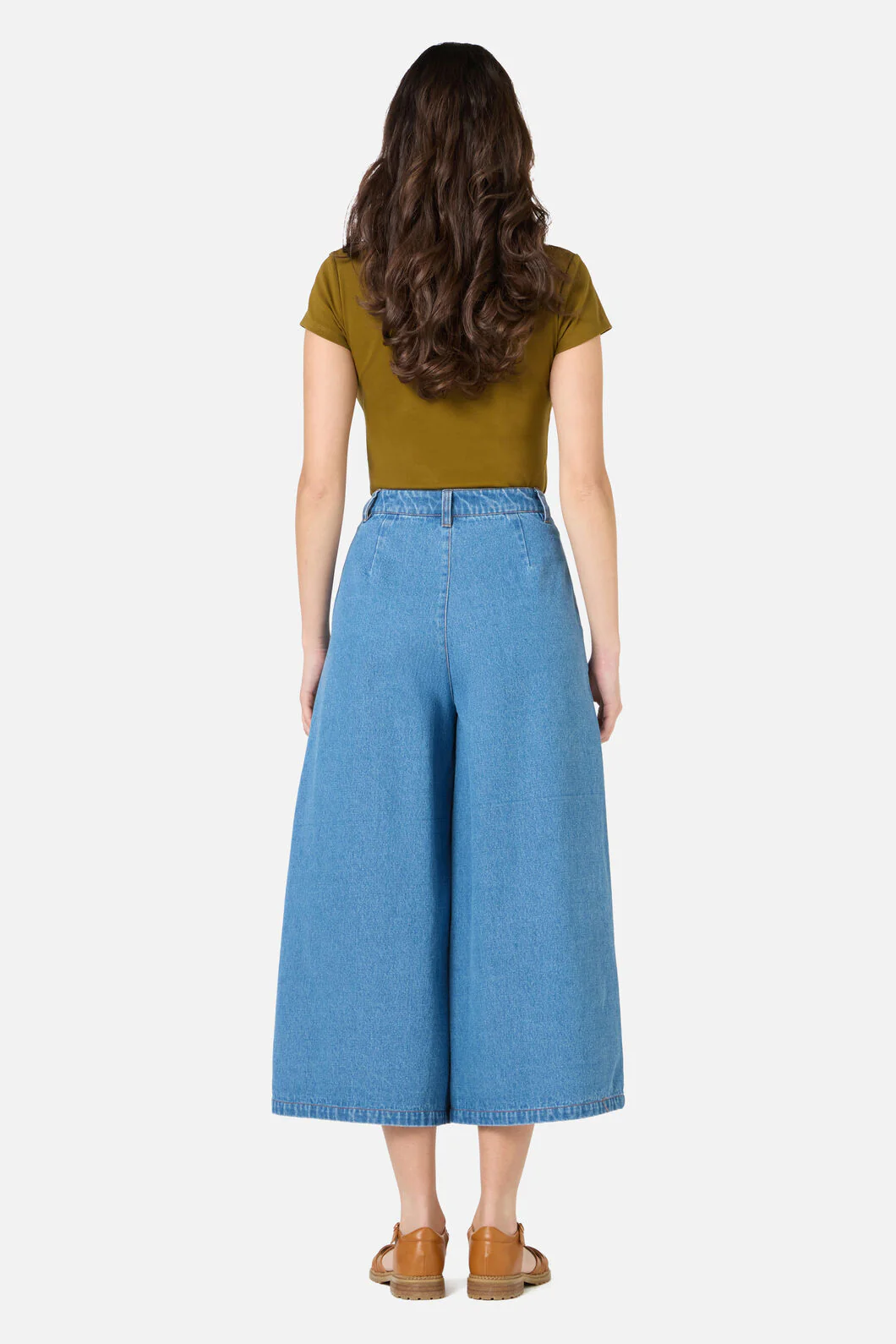 Kooka & Wattle Denim Culotte - Image 5