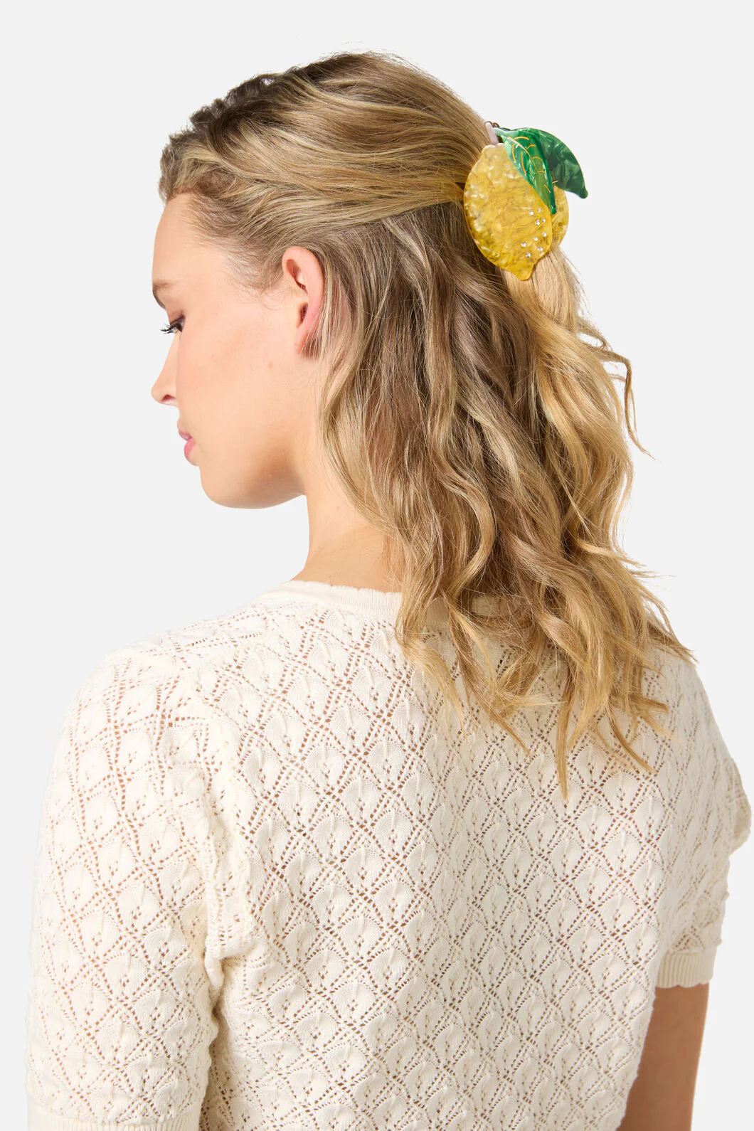 Lemon Claw Clip