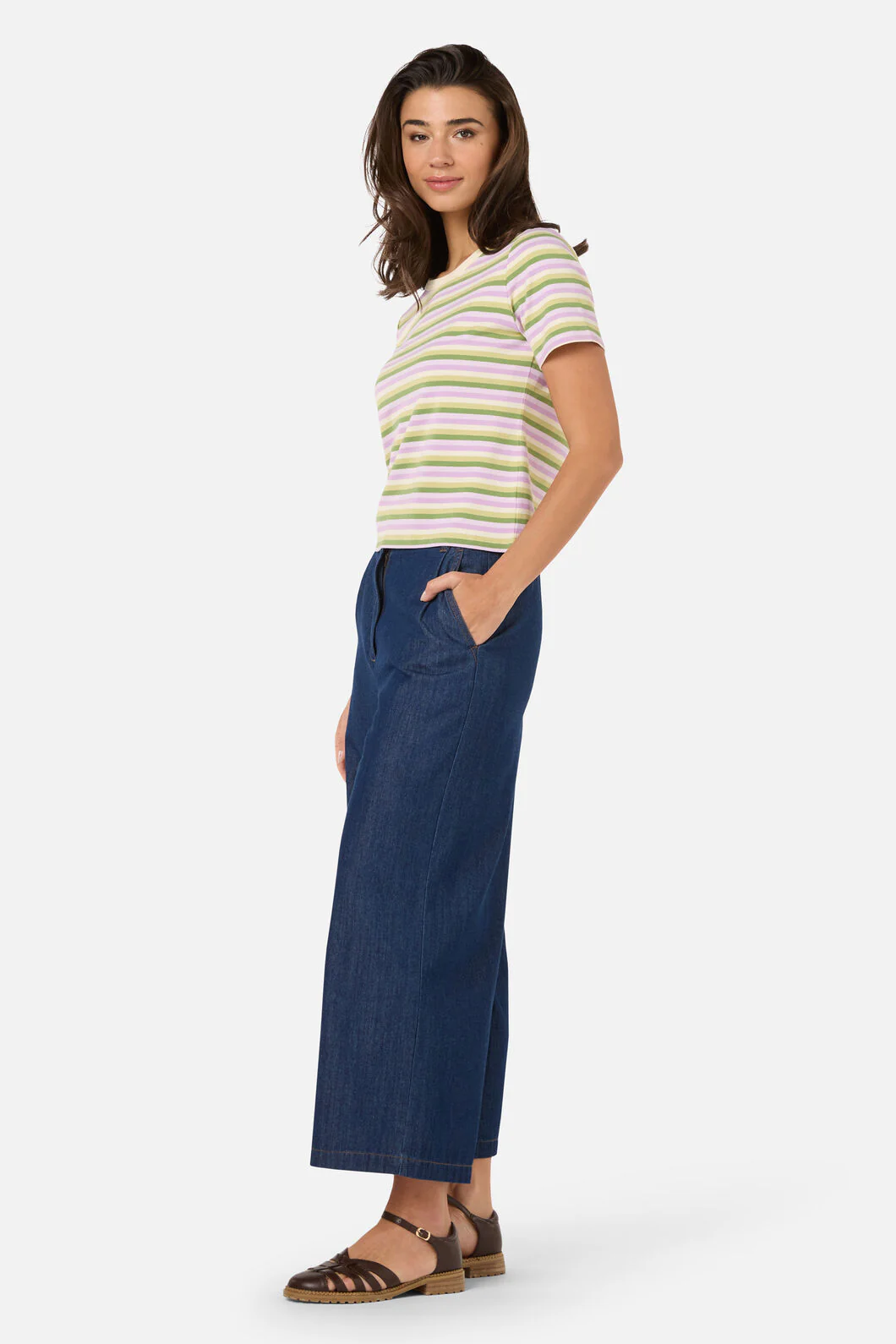 Lena Orchard Stripe Tee - Image 3