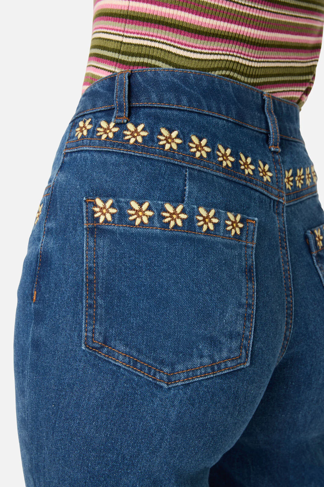 Leonie Daisy Emb Jean - Image 6