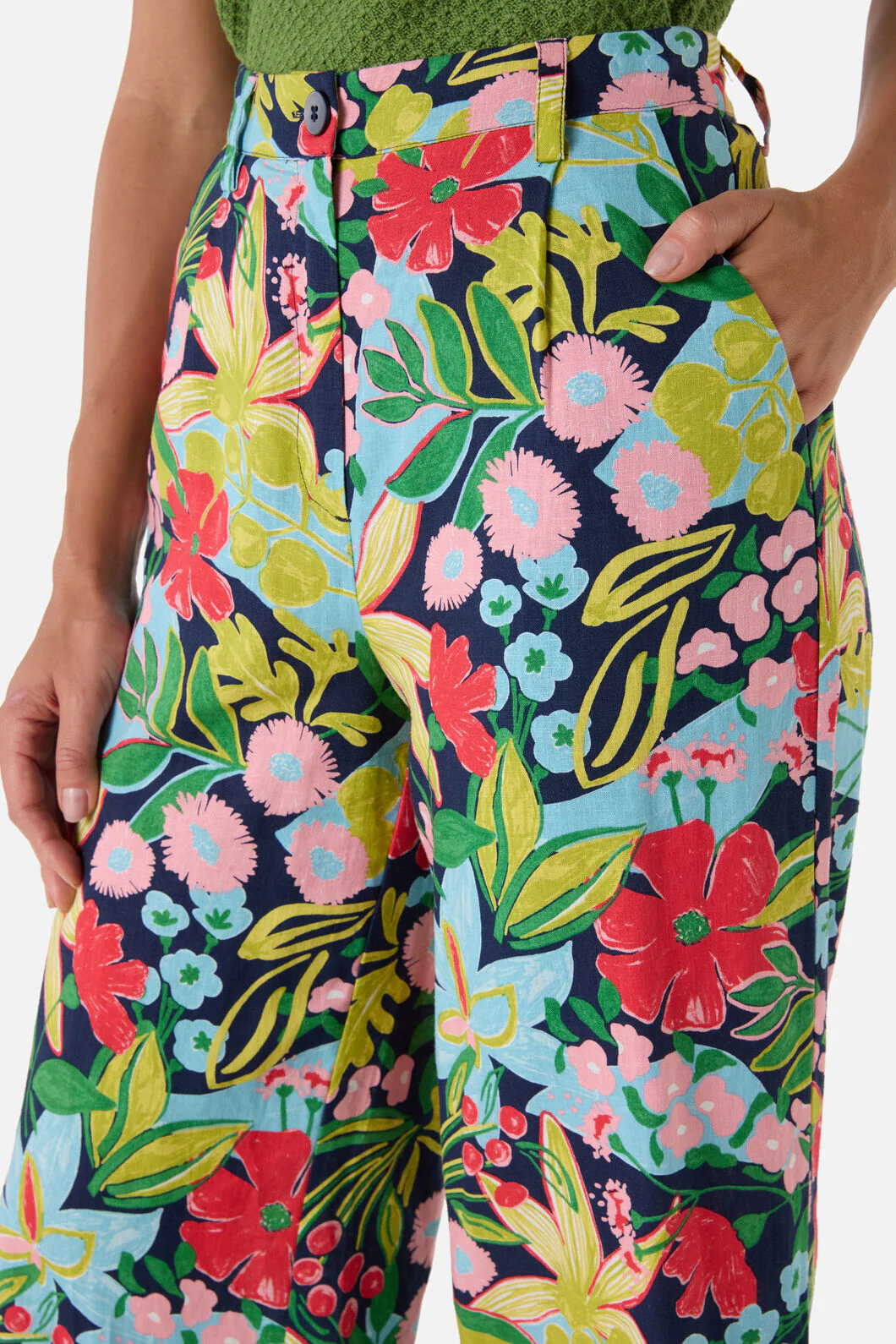 Lexi Floral Relaxed Pant - Image 6