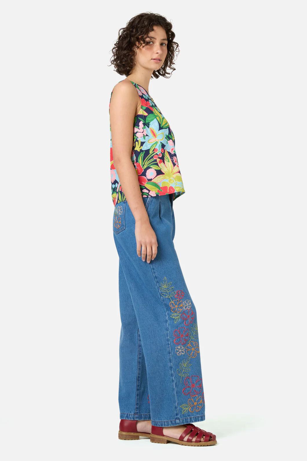 Lexi Floral Shell Top - Image 3