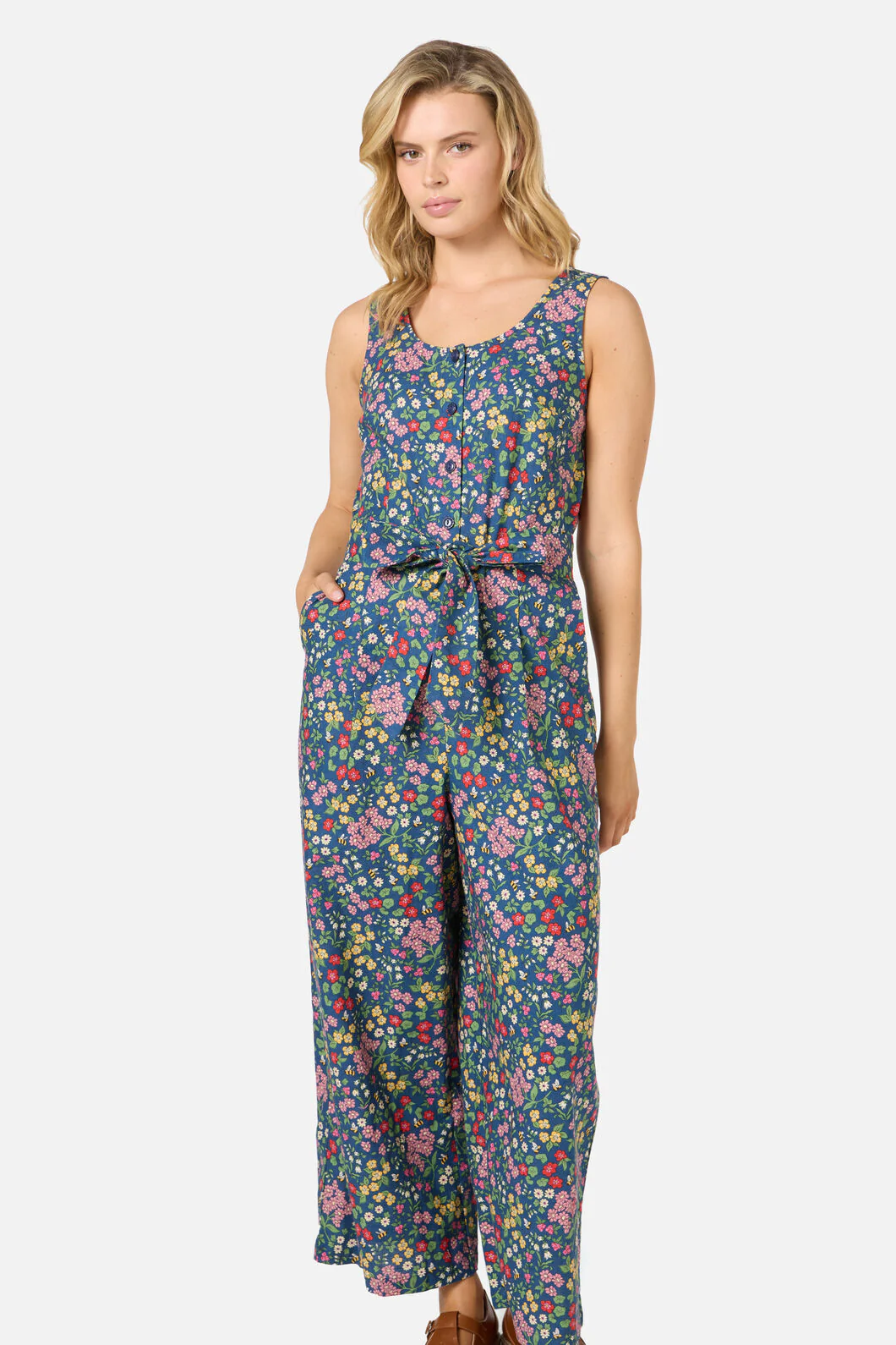 Libby Bee Ditsy Jumpsuit - Image 2