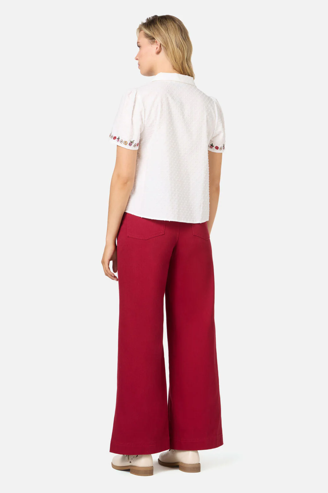 Libby Bee Embroidered Blouse - Image 5