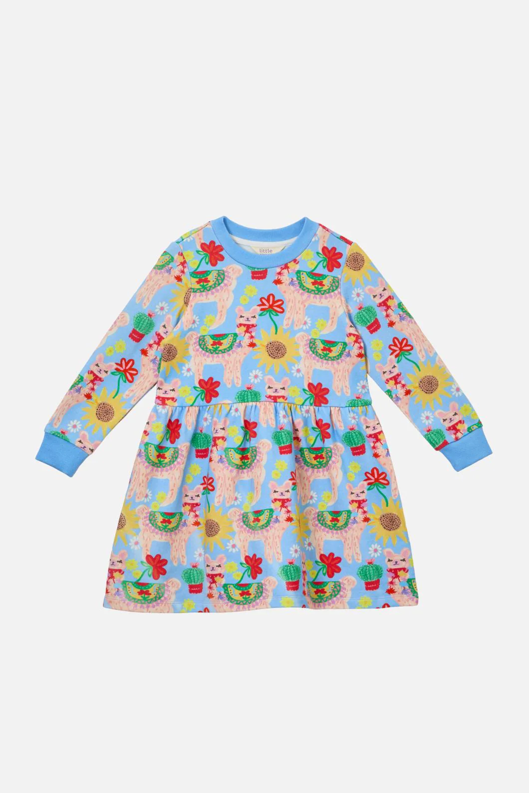 Llama Kids Dress - Image 2