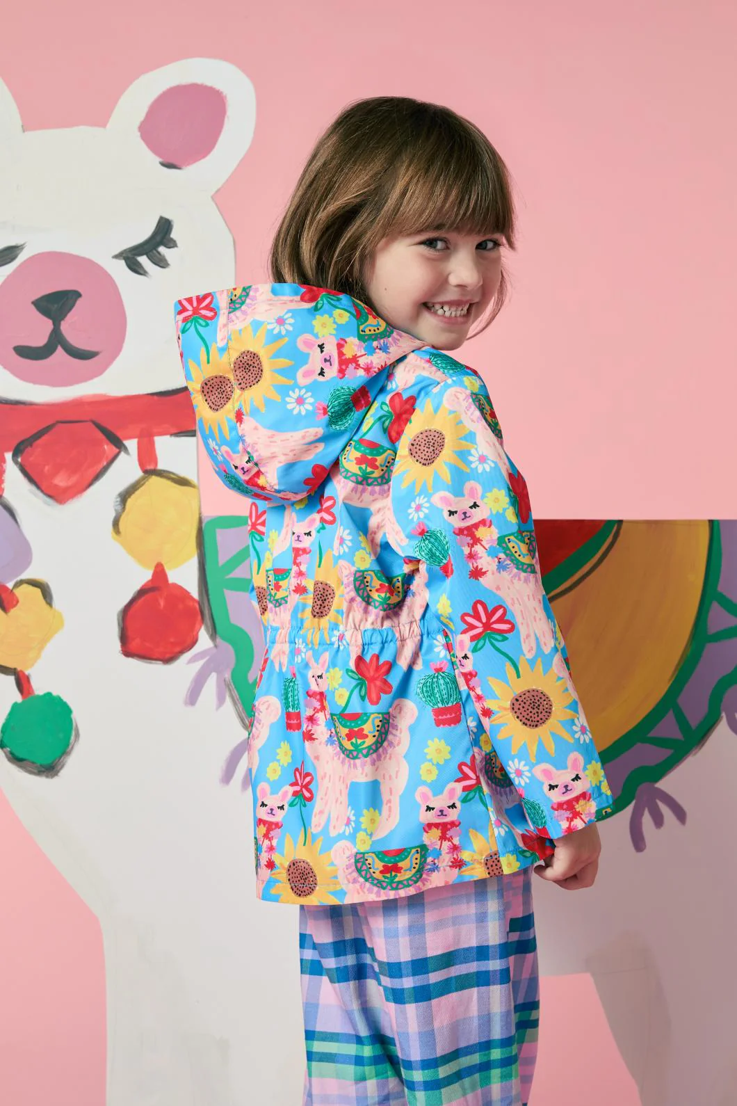 Llama Kids Raincoat - Image 3