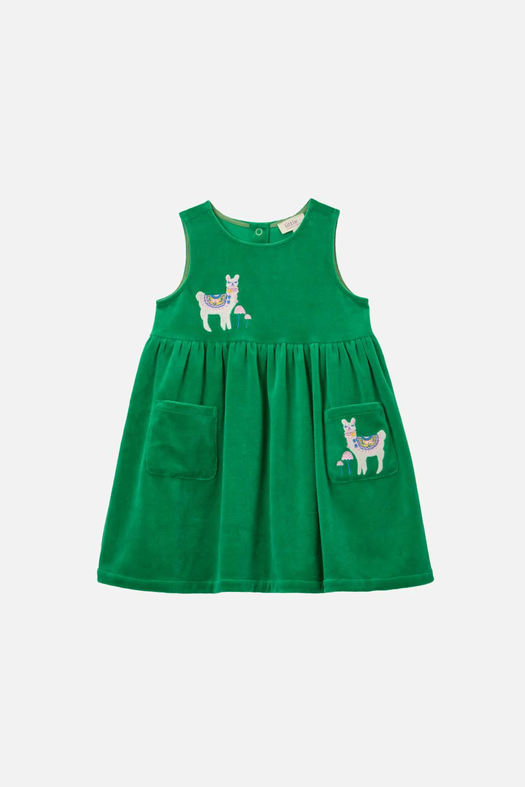 Llama Kids Velour Tunic - Image 2