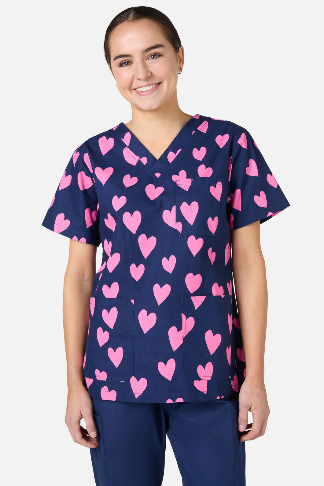 Lovehearts Top&Pant Scrub Set - Image 3