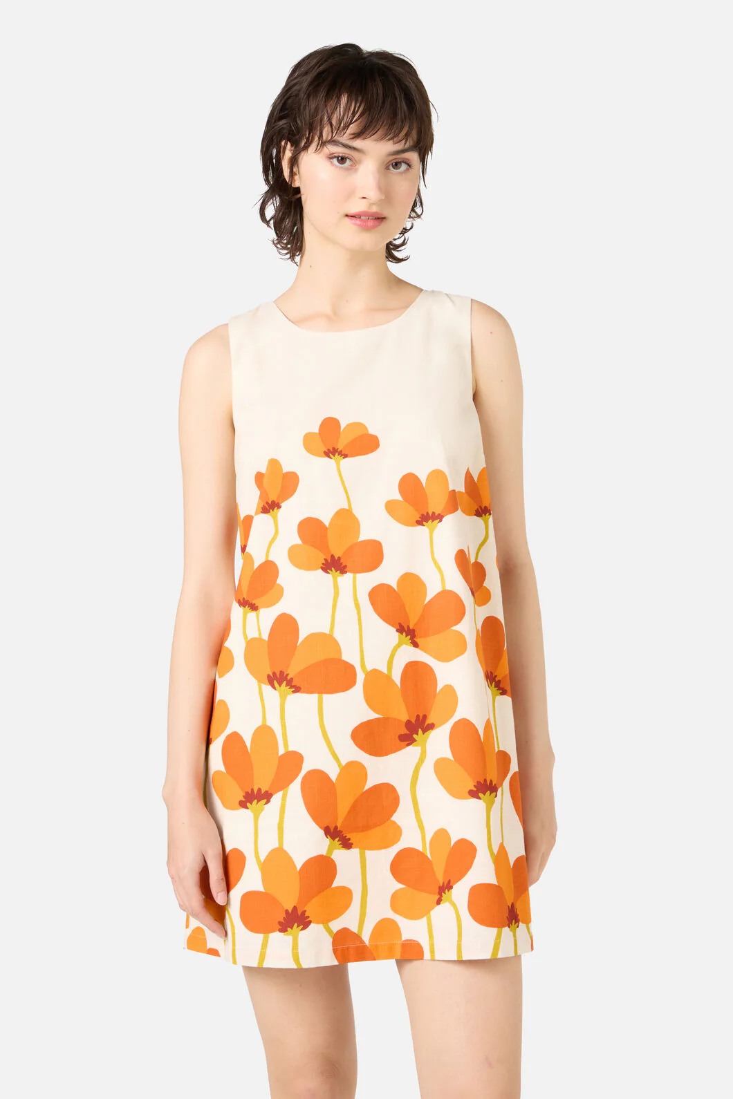 Lulu Flower Shift Dress - Image 2