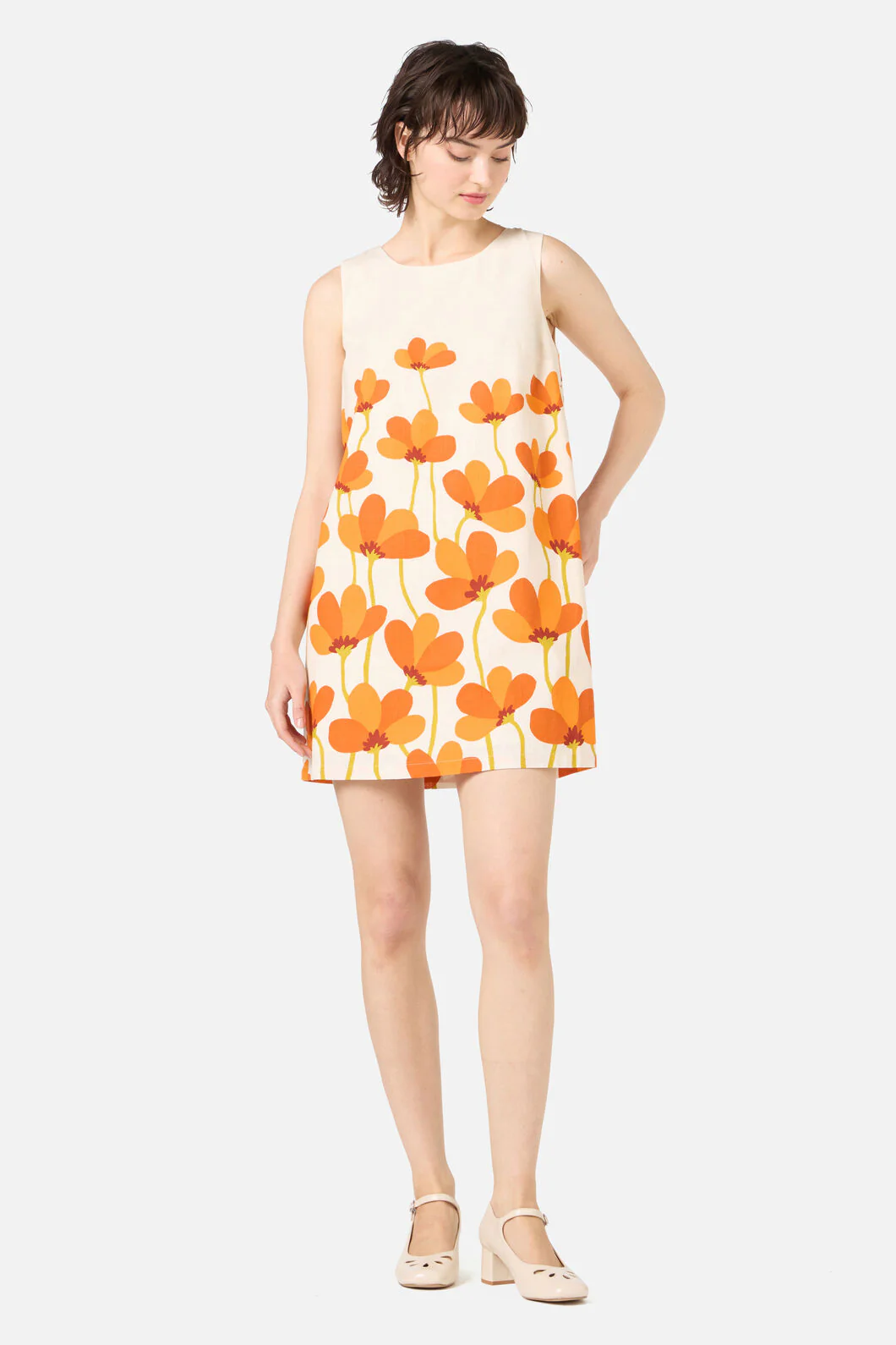 Lulu Flower Shift Dress - Image 6