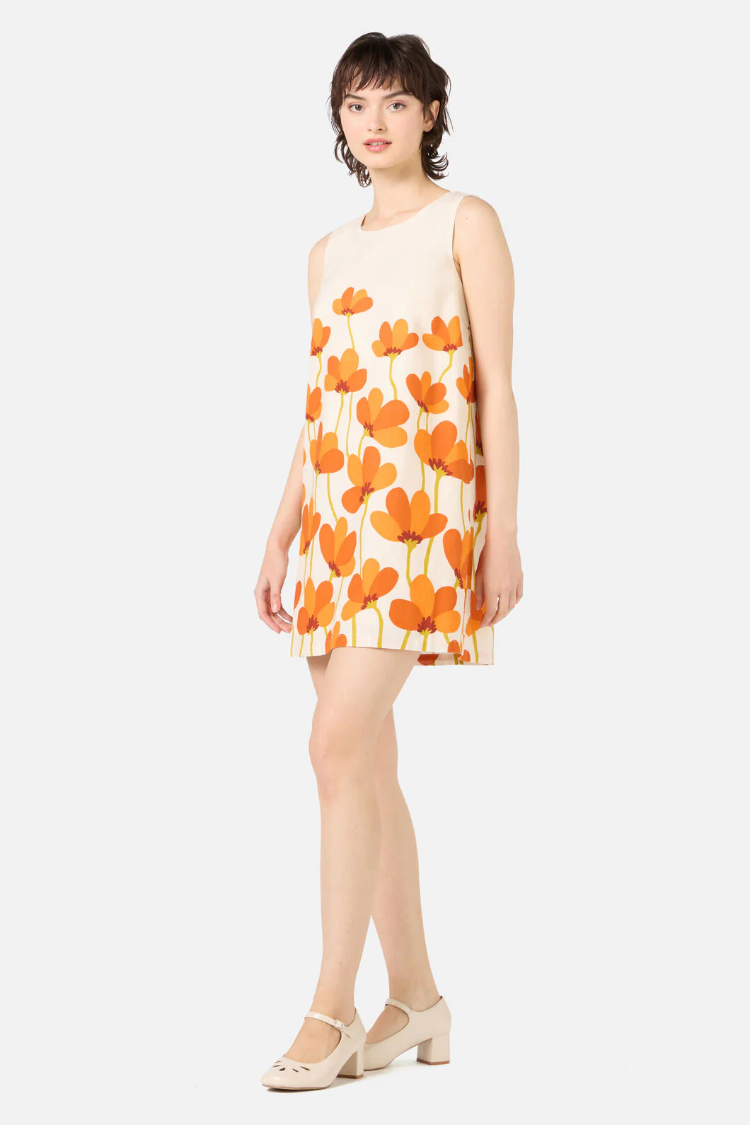 Lulu Flower Shift Dress - Image 7