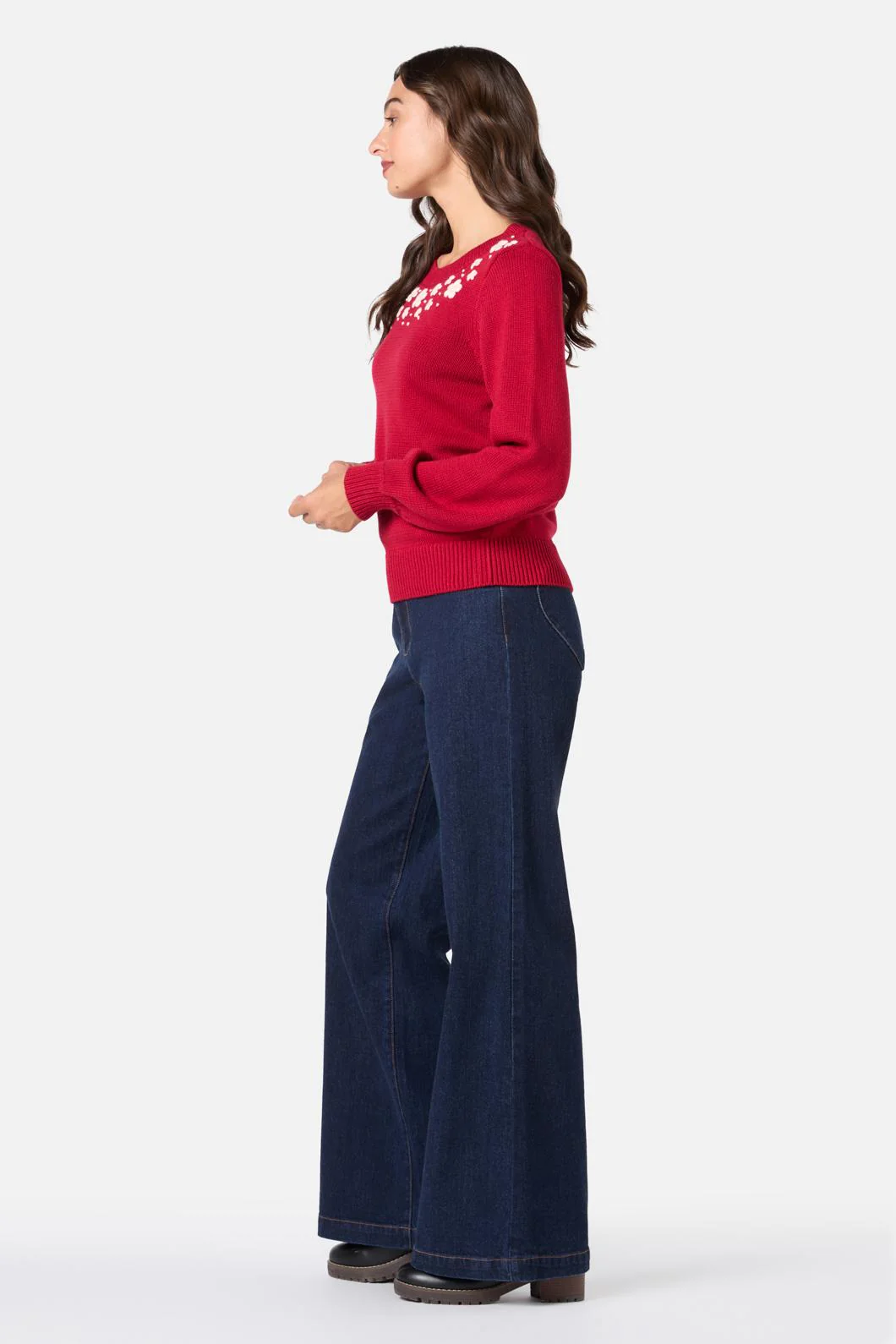 Meg Daisy Embroidered Jumper - Image 3