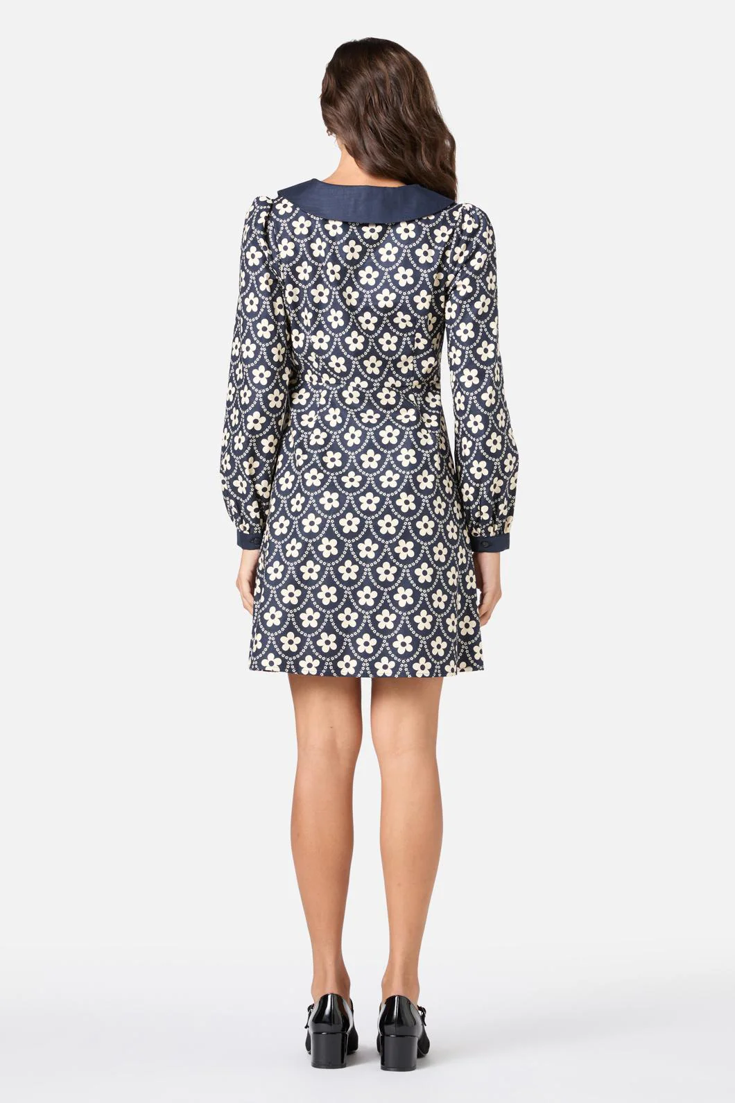 Megan Cute Collar Mini Dress - Image 11