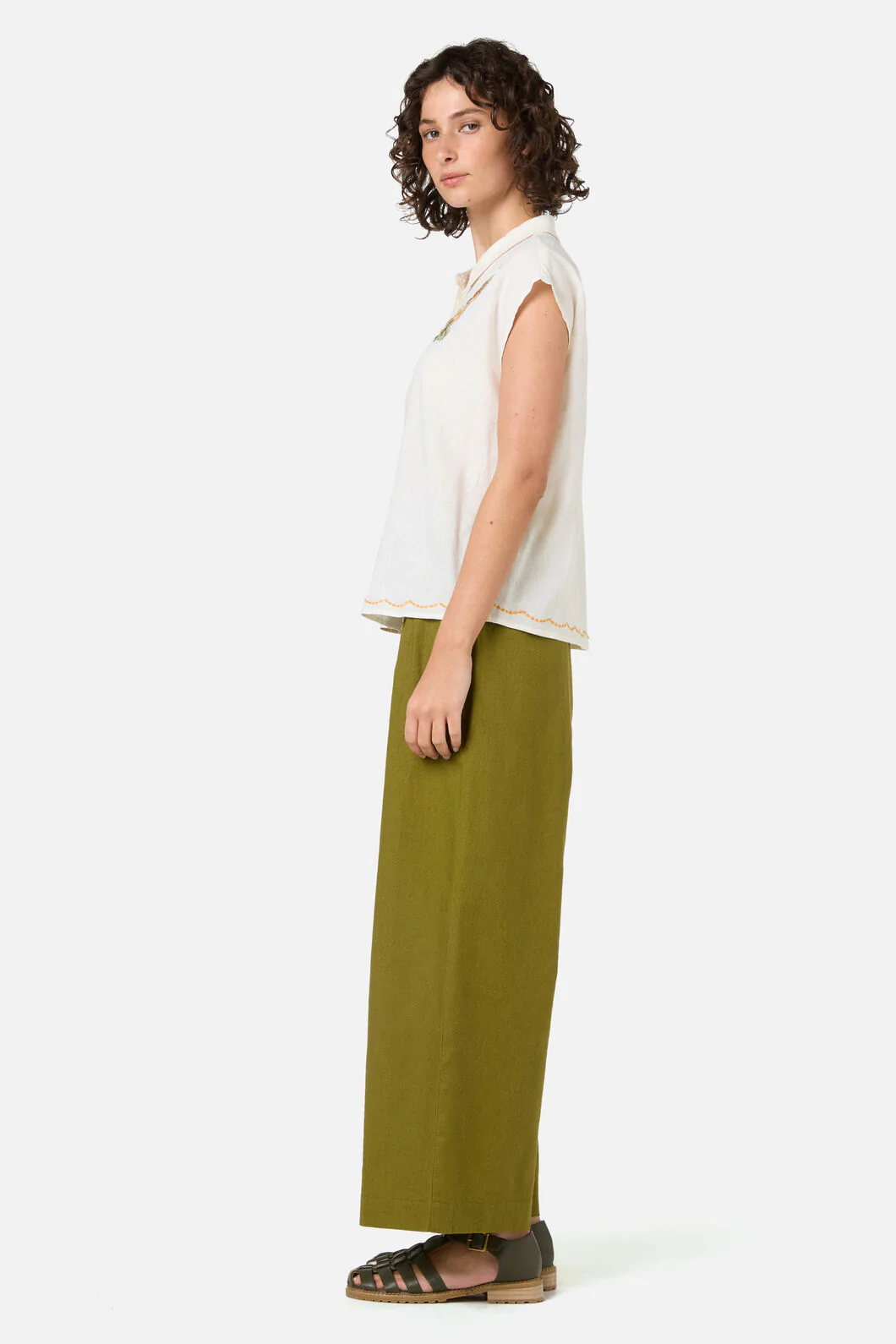 Native Flora Embroidered Shirt - Image 3