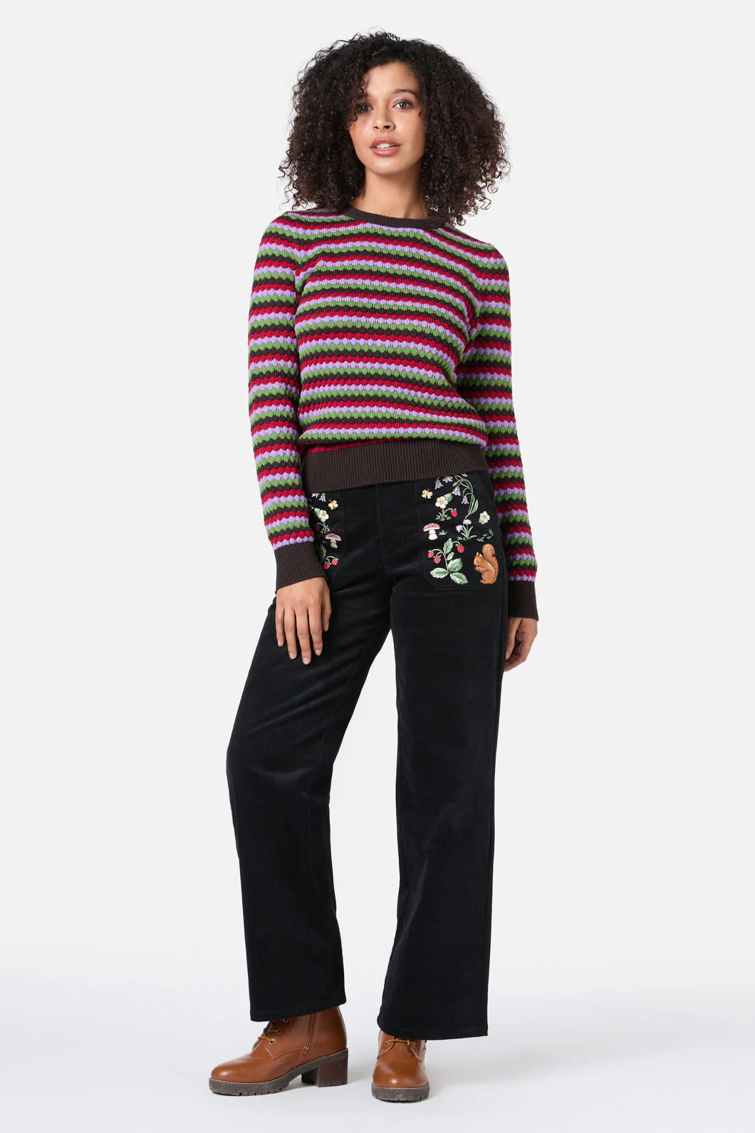 Nico Stripe Knit Jumper - Image 4