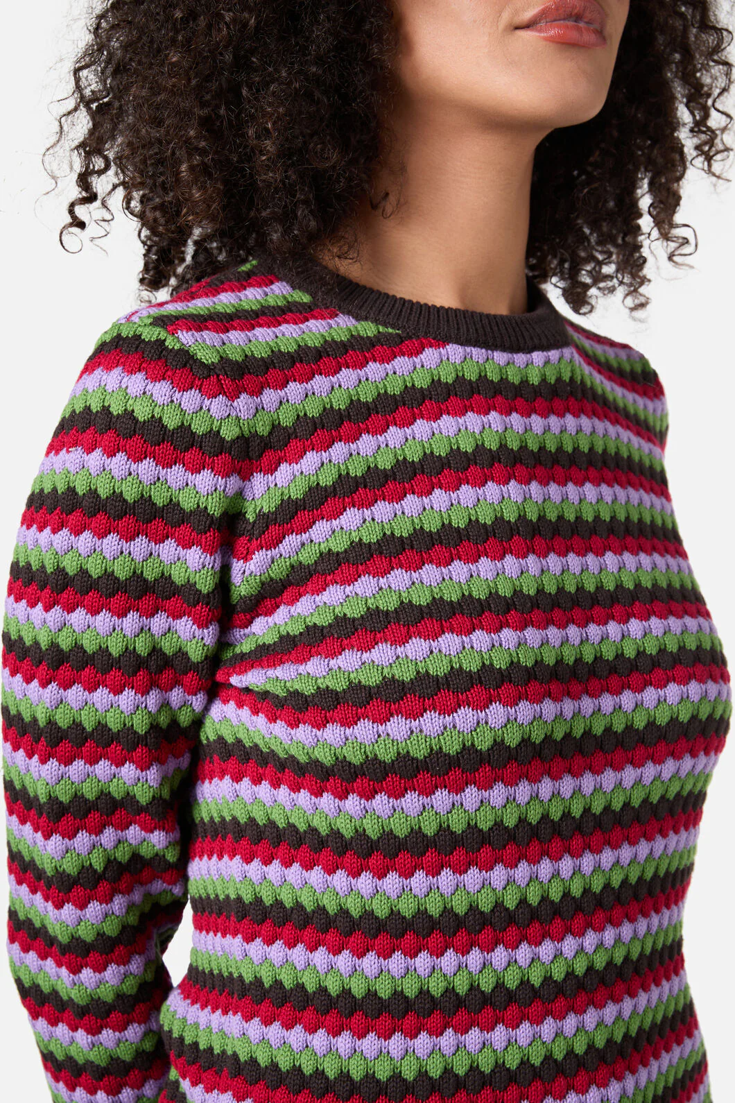 Nico Stripe Knit Jumper - Image 7