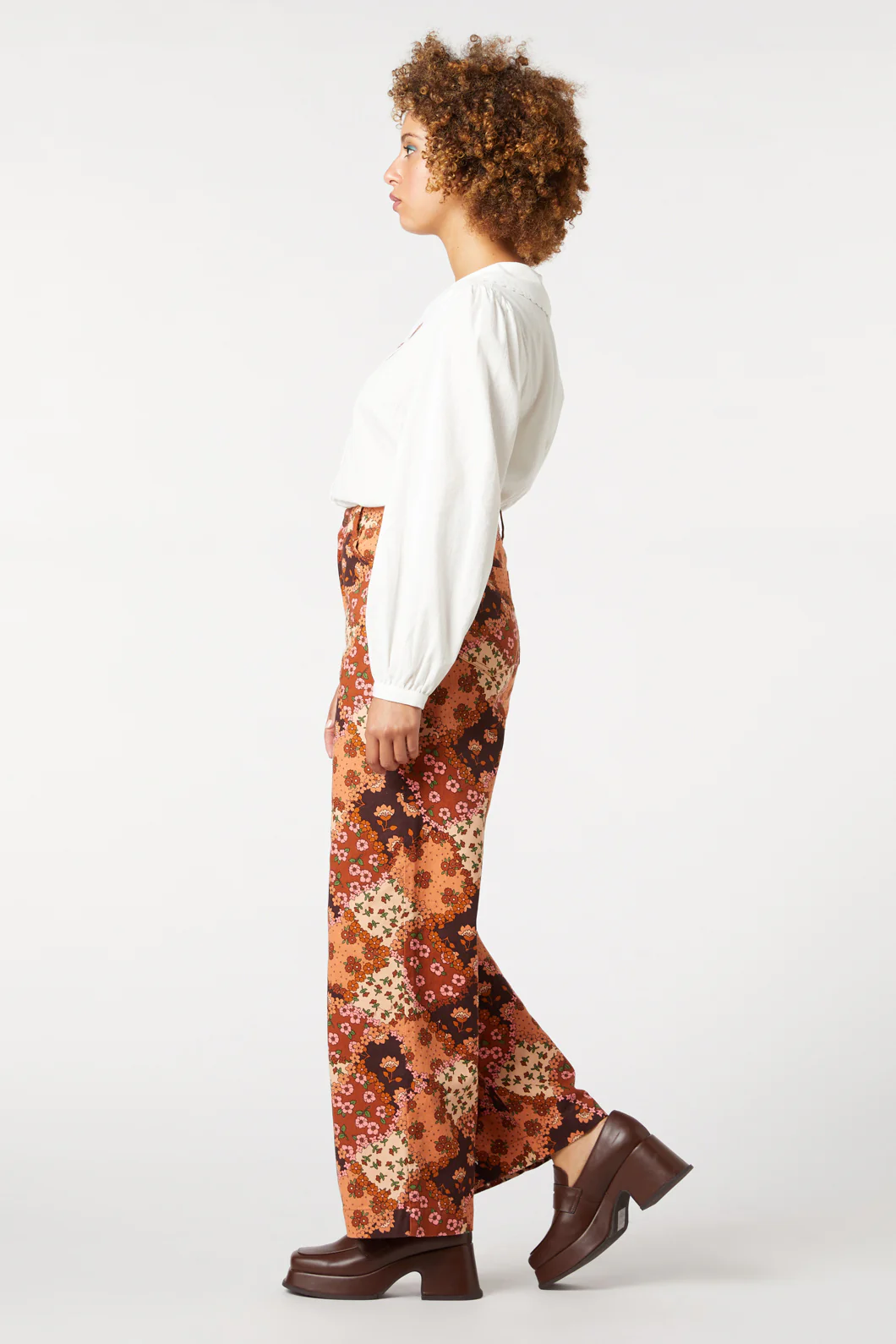 Patchwork Flower Jean - Image 3