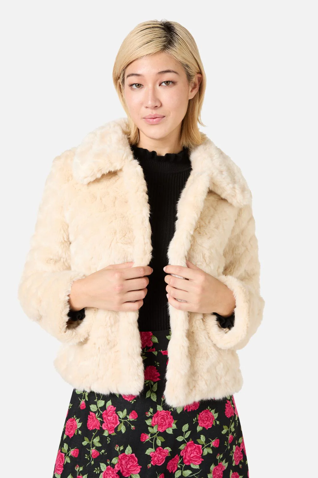 Penelope Faux Fur Jacket - Image 4