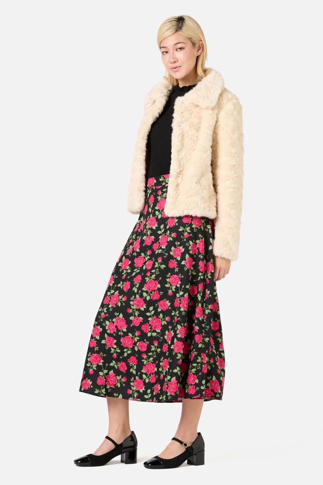 Penelope Faux Fur Jacket - Image 7
