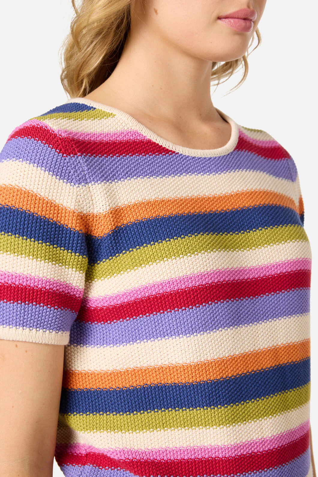 Perri Stripe Knit Top - Image 7