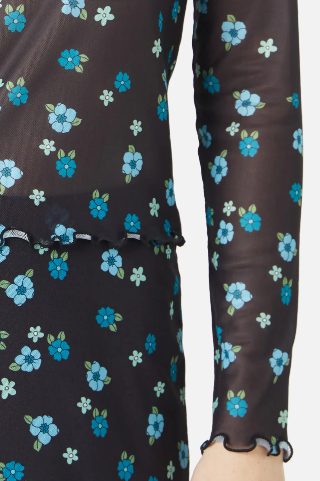 Petal Mesh Top - Image 5