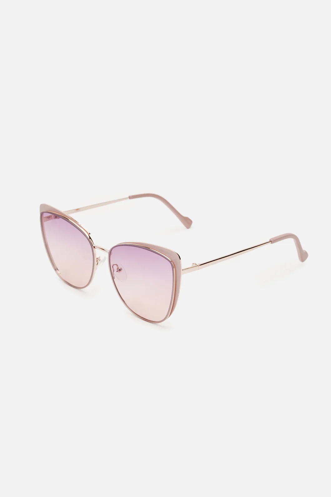 Pink Angled Sunglasses - Image 4