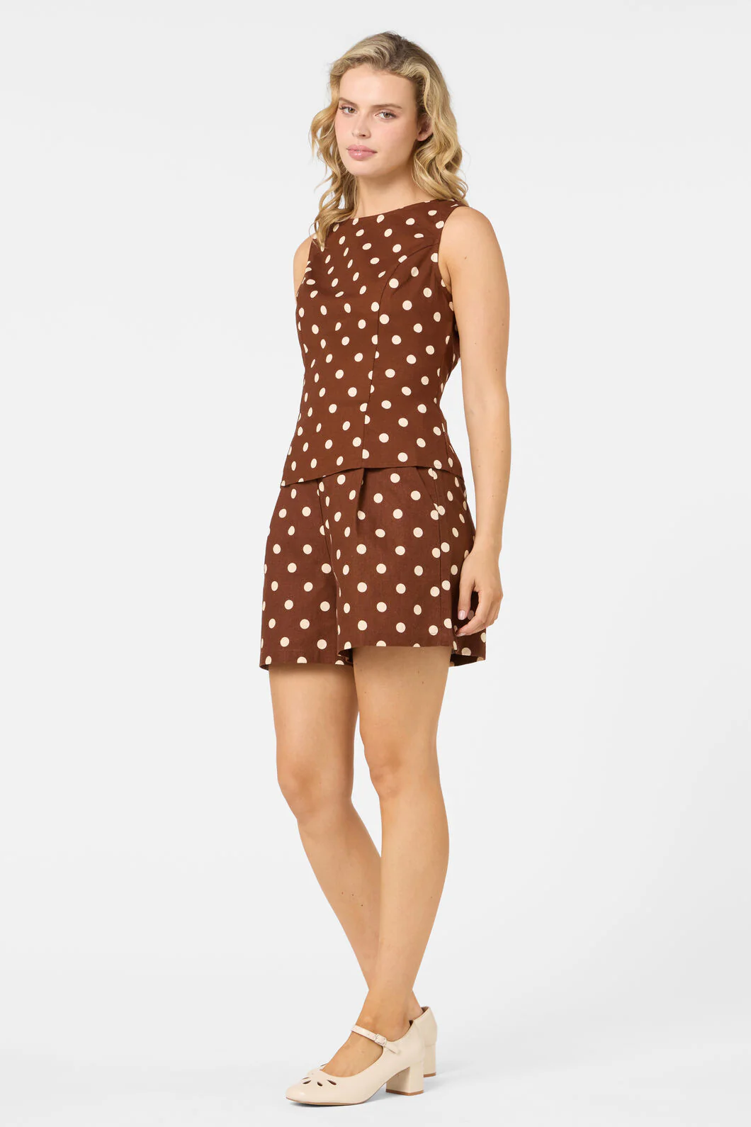 Polka Dot Shell Top - Image 16