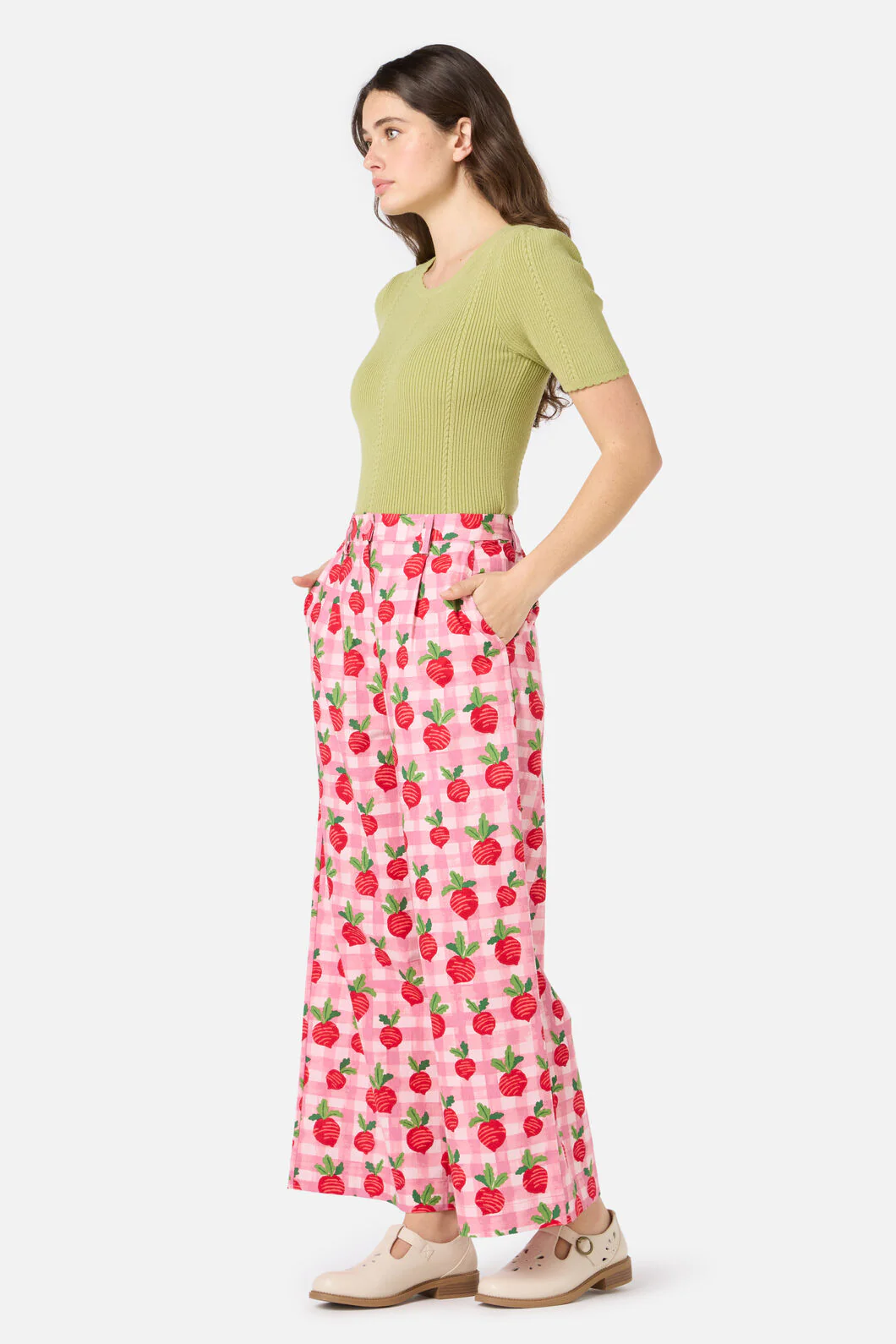 Radish Picnic Culotte - Image 3