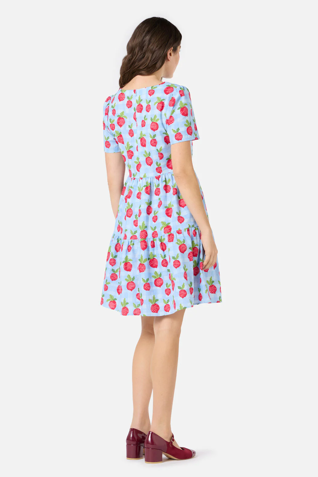 Radish Picnic Smock Dress - Image 4
