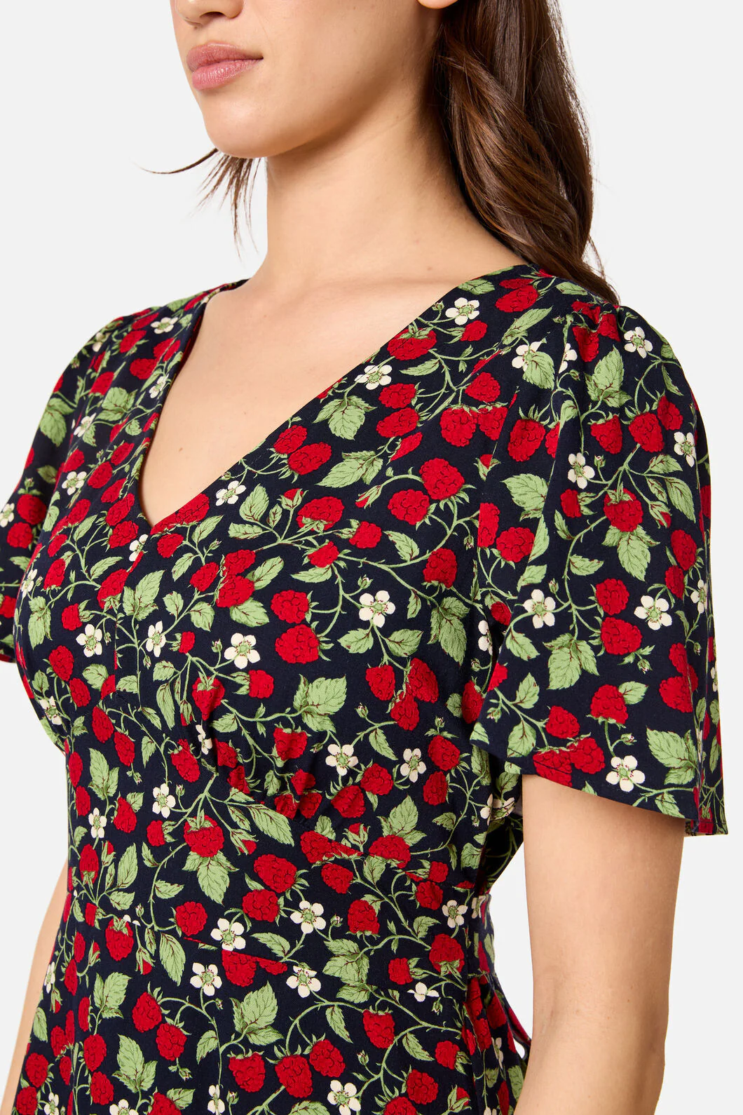 Raspberry Midi Dress - Image 8