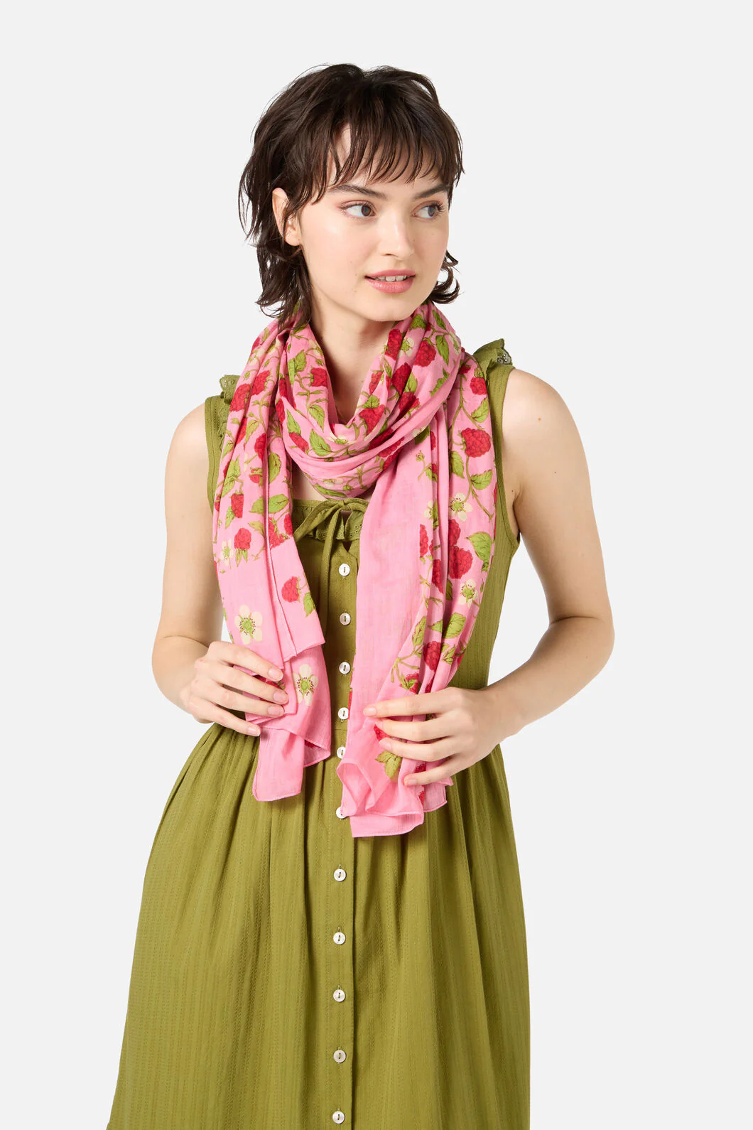 Raspberry Pink Sarong - Image 2