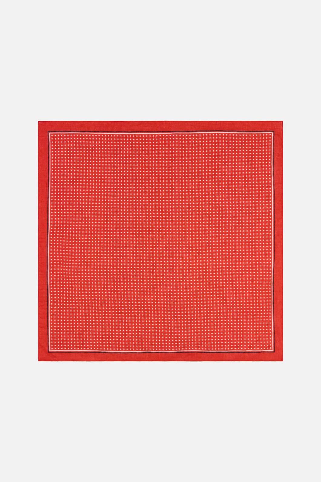Red Polka Dot Scarf - Image 2