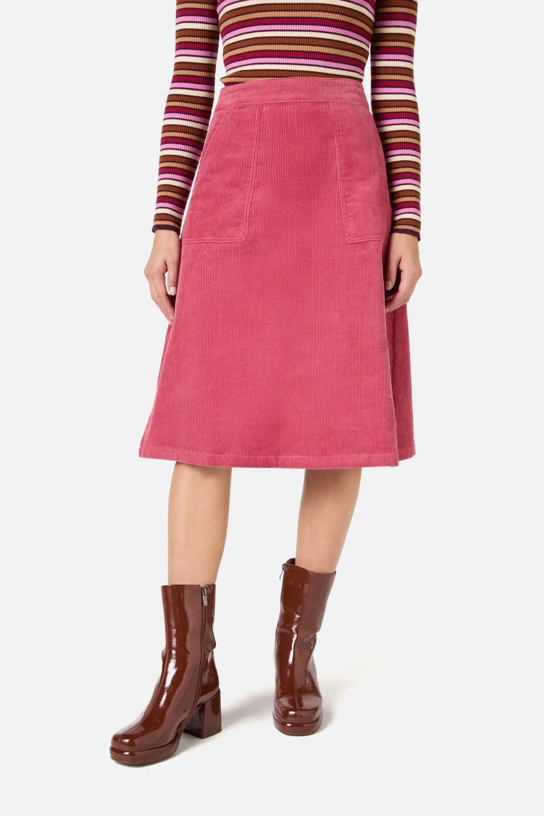 Remy Cord Skirt - Image 3
