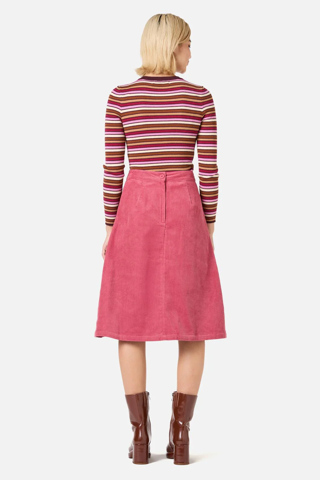 Remy Cord Skirt - Image 6