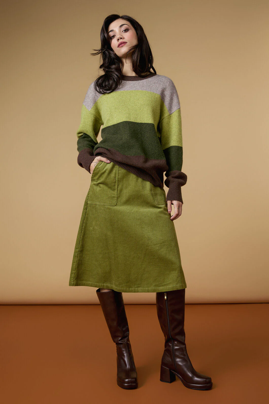 Remy Cord Skirt - Image 9