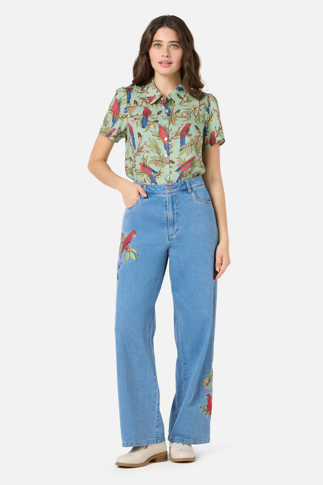 Rosella Short Sleeve Blouse - Image 3
