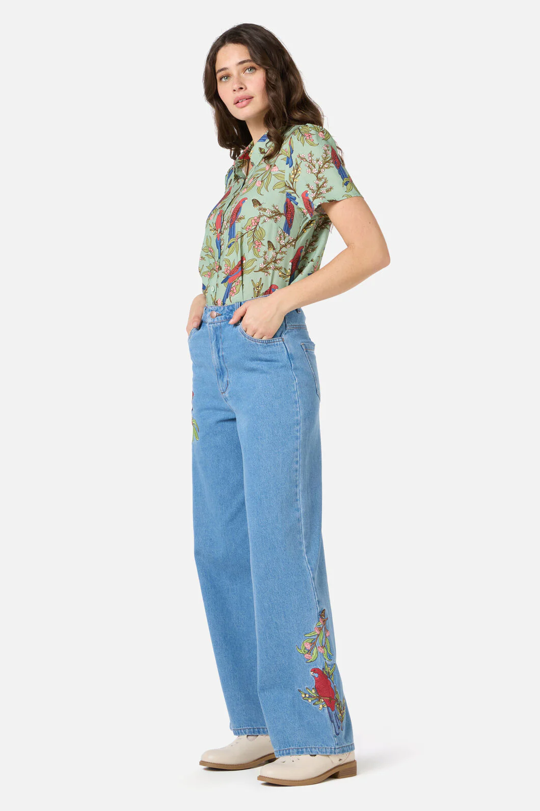 Rosella Short Sleeve Blouse - Image 4