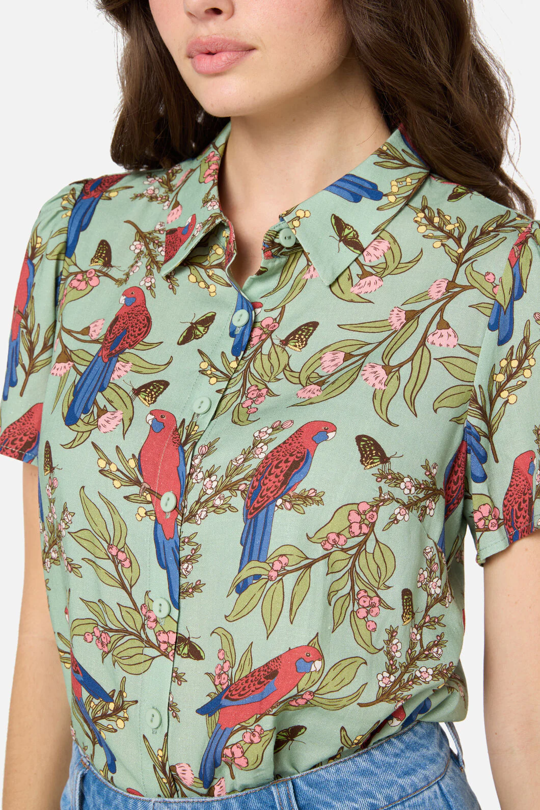 Rosella Short Sleeve Blouse - Image 6