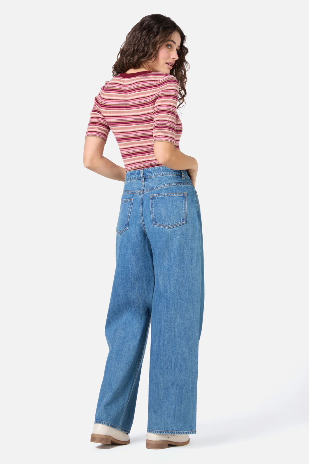 Sadie Stripe Knit Top - Image 11