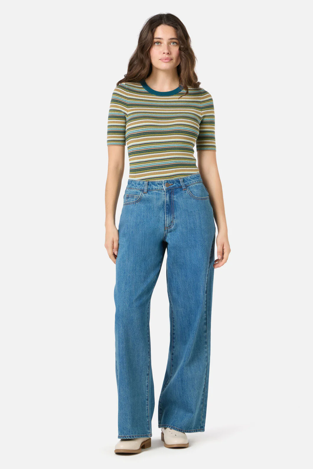 Sadie Stripe Knit Top - Image 3