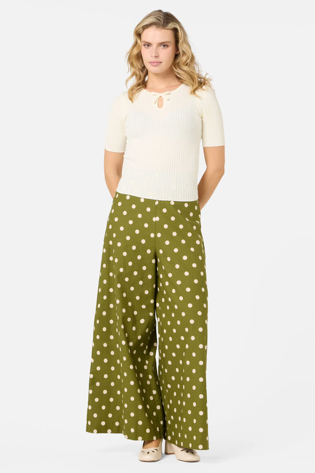 Sara Bow Knit Top - Image 11
