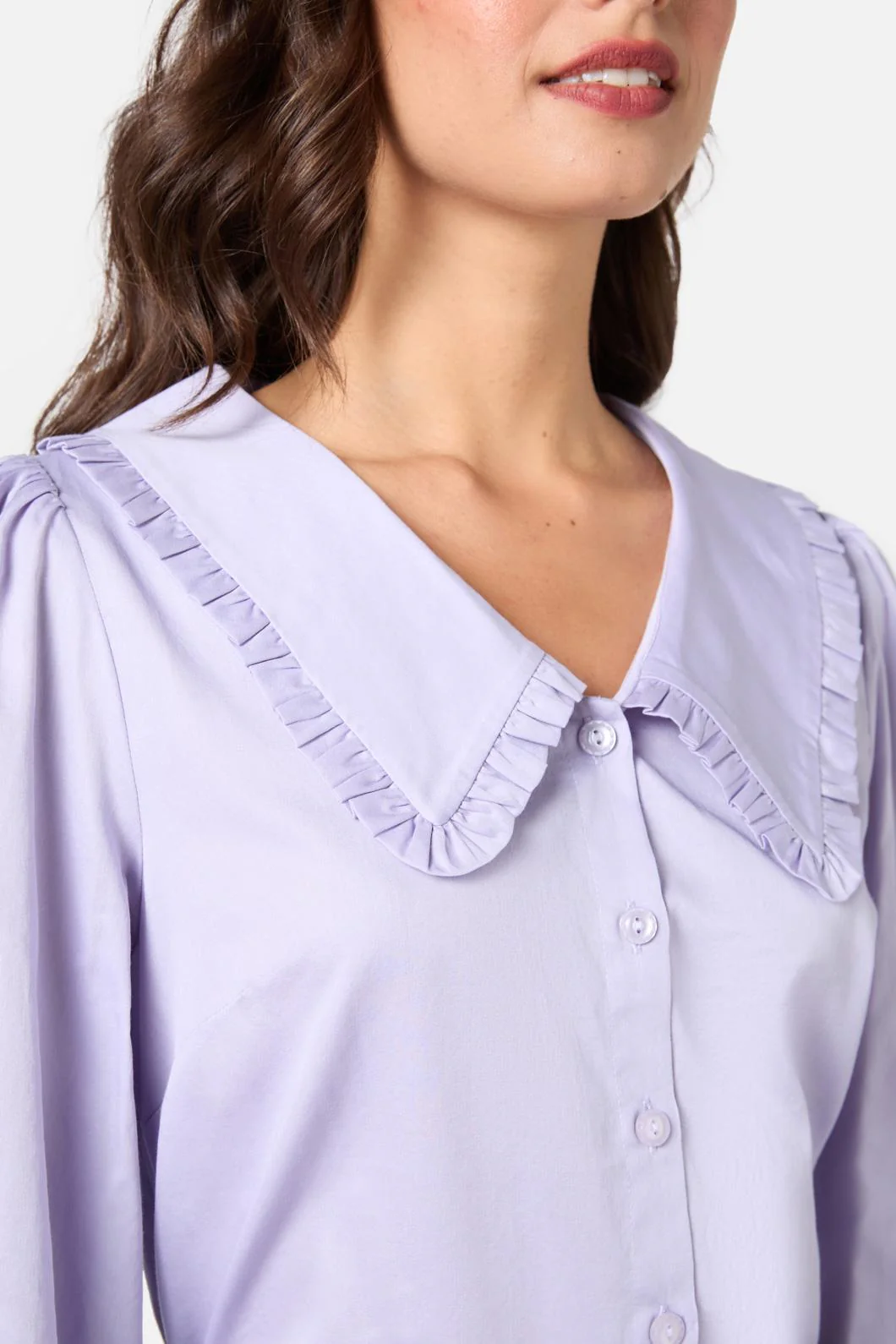 Sherry Cute Collar Blouse - Image 6