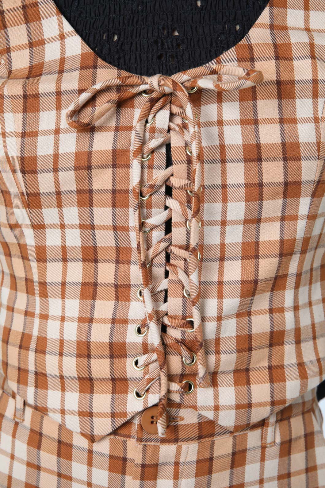 Stacey Check Vest - Image 5