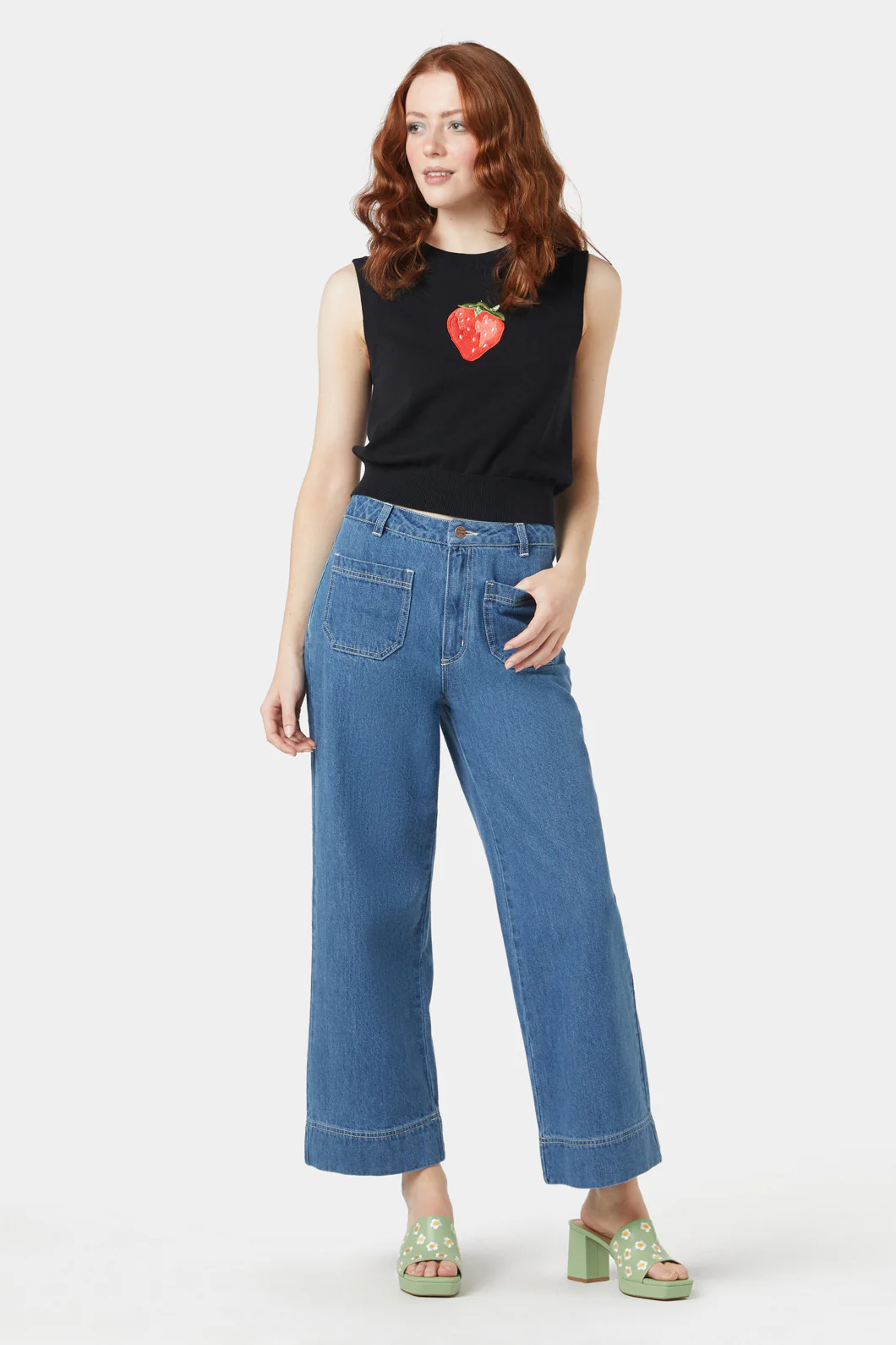 Strawberry Emb Vest - Image 2